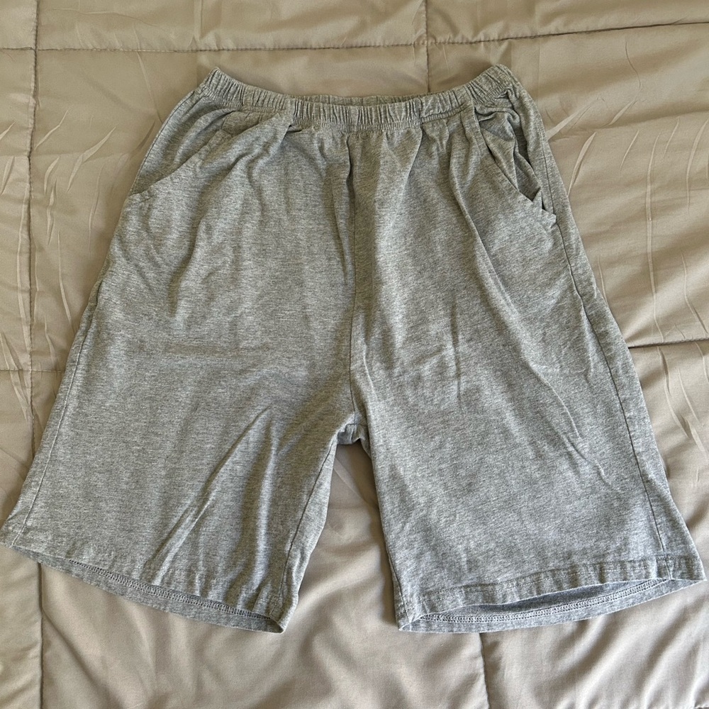 Kids' Gray Shorts, Size M